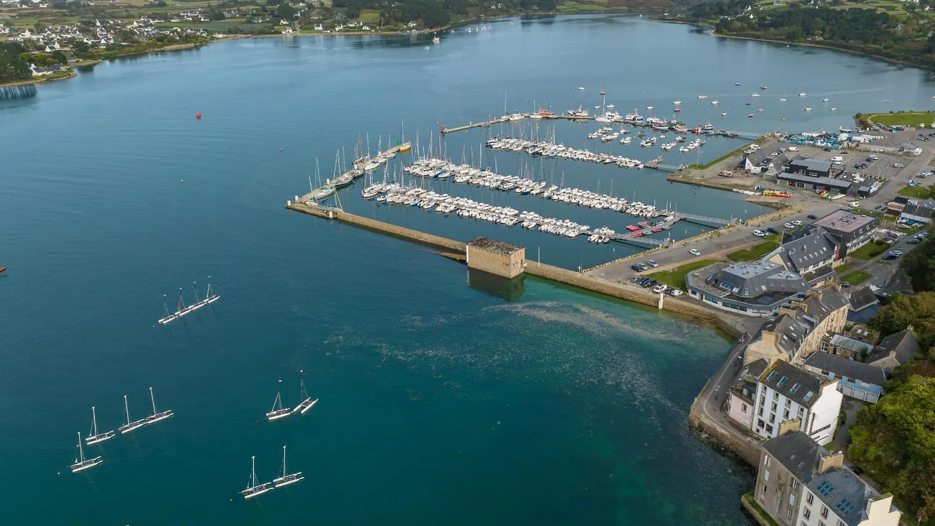 Ile Cezon - Duplex De Luxe Avec Magnifique Vue Mer Landéda Apartmán